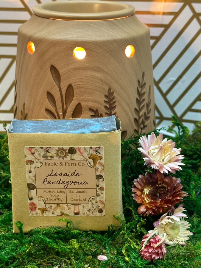 Seaside Rendezvous Goat Milk Soap Bar Masculine